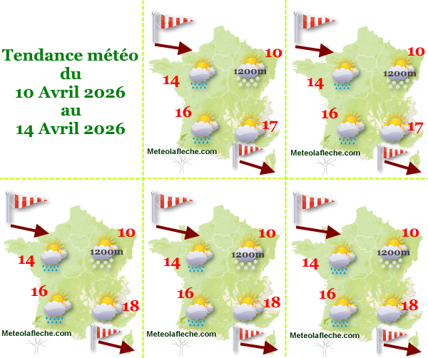 Météo France 14 Avril 2026
