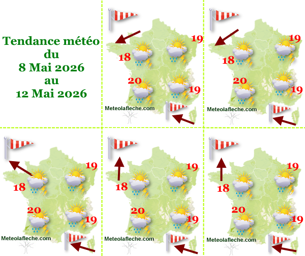 Météo France 12 Mai 2026