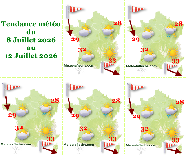 Météo France 12 Juillet 2026