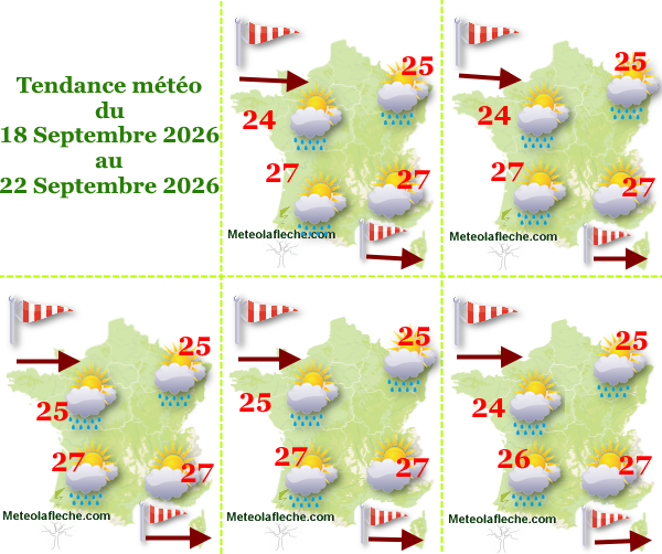 Météo France 22 Septembre 2026