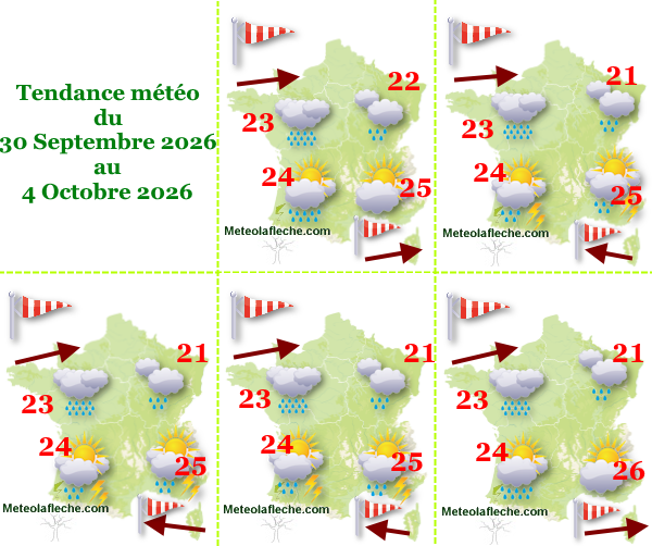 Météo France 4 Octobre 2026