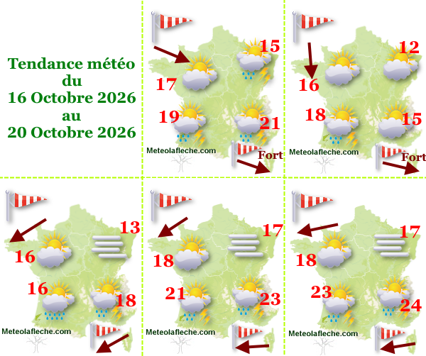 Météo France 20 Octobre 2026